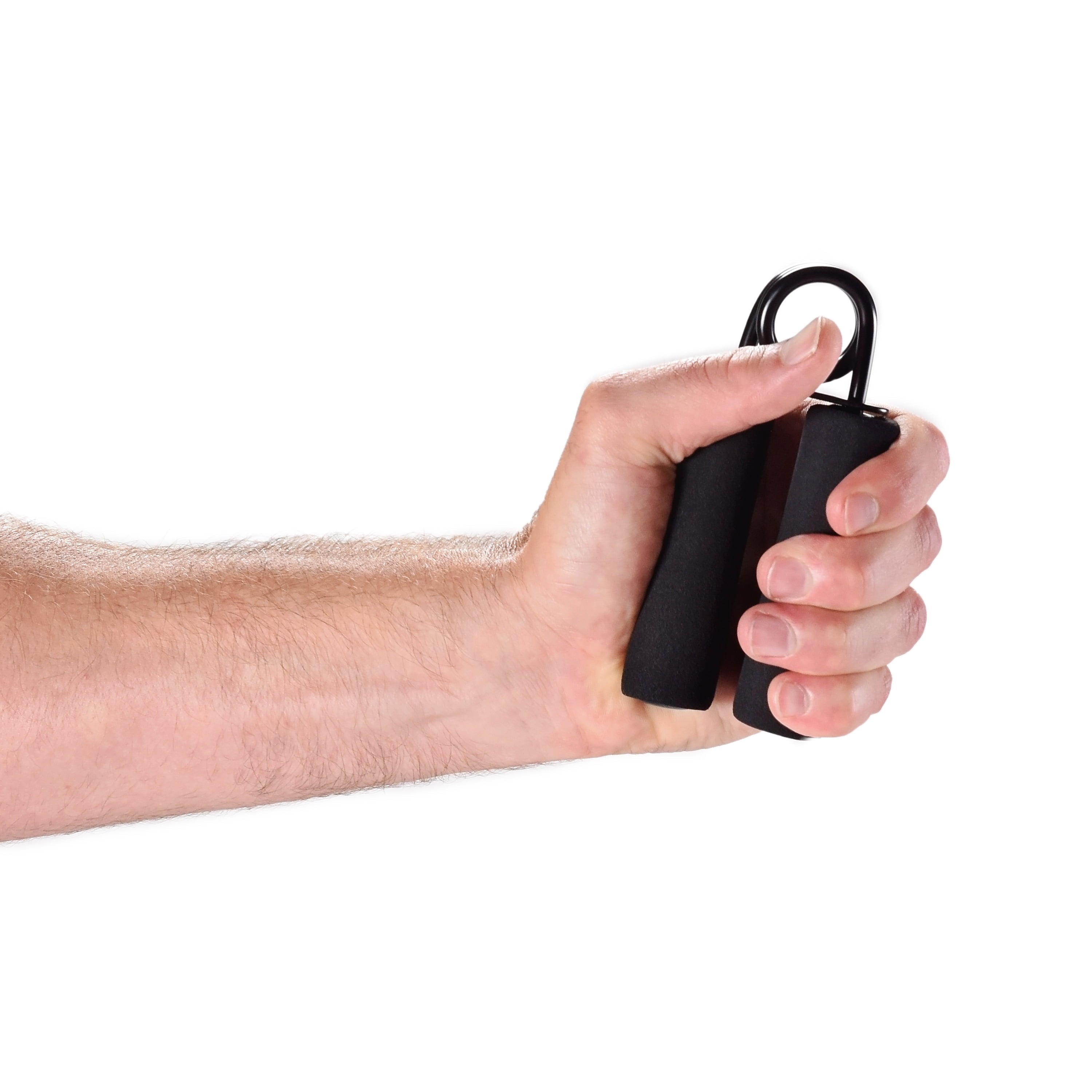 Hand Grips, Steel Construction, Universal Size, 2-Pack, Black