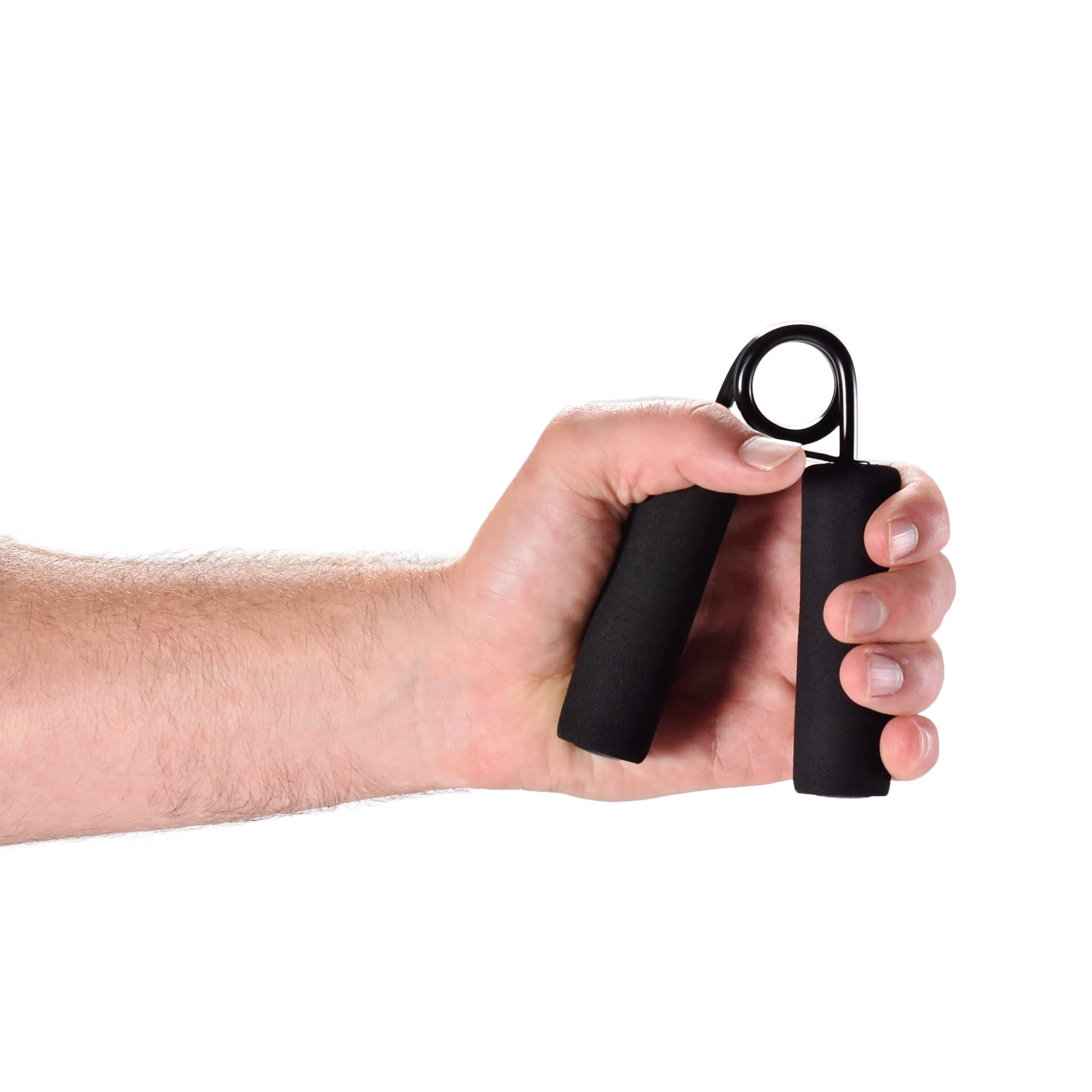Hand Grips, Steel Construction, Universal Size, 2-Pack, Black