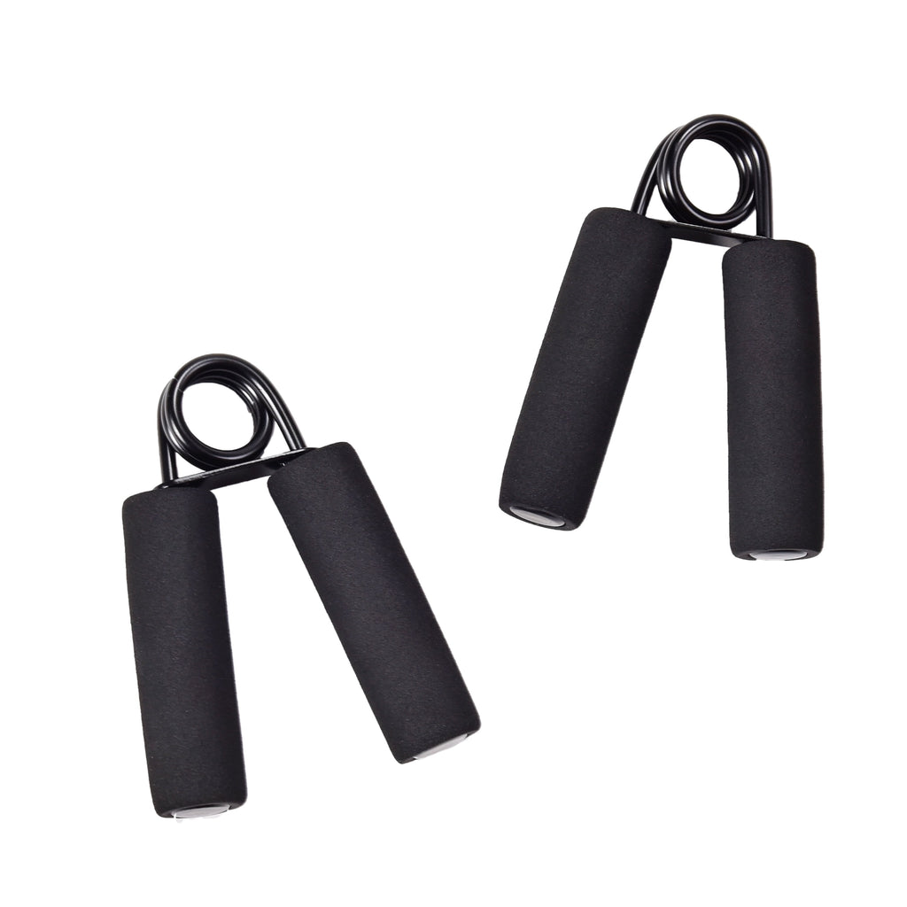Hand Grips, Steel Construction, Universal Size, 2-Pack, Black